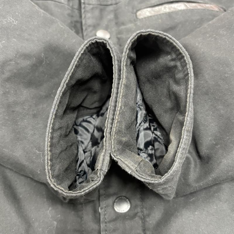 ネイバーフッド NEIGHBORHOOD ジャケット、上着 ジャンパー、ブルゾン ボンバージャケット C-JKT 102NYNH-JKM01 103MT-1035 衿切替レザー チンガード S 黒 / ブラック / black メンズ USED 古着 中古 50149975