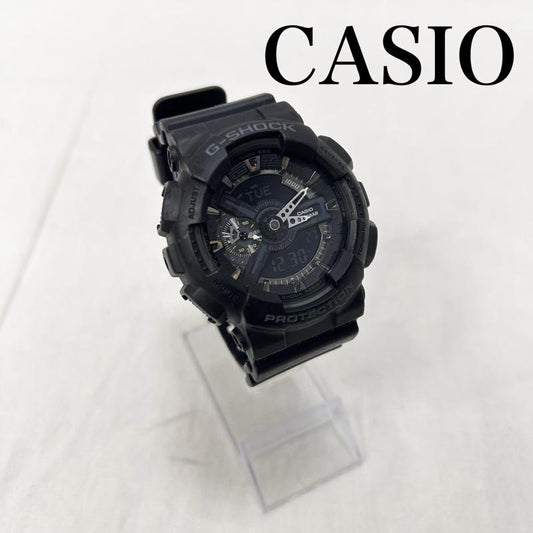 カシオ CASIO 腕時計 デジタル G-SHOCK 110シリーズ ブラック GA-110-1BJF - 黒 / ブラック / black メンズ USED 古着 中古 50149979