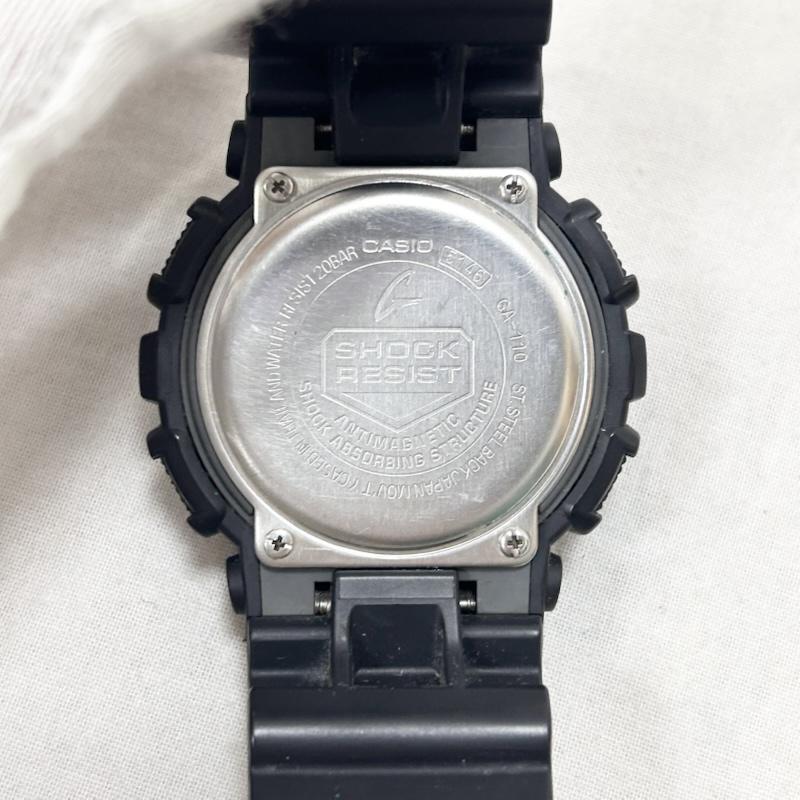 カシオ CASIO 腕時計 デジタル G-SHOCK 110シリーズ ブラック GA-110-1BJF - 黒 / ブラック / black メンズ USED 古着 中古 50149979