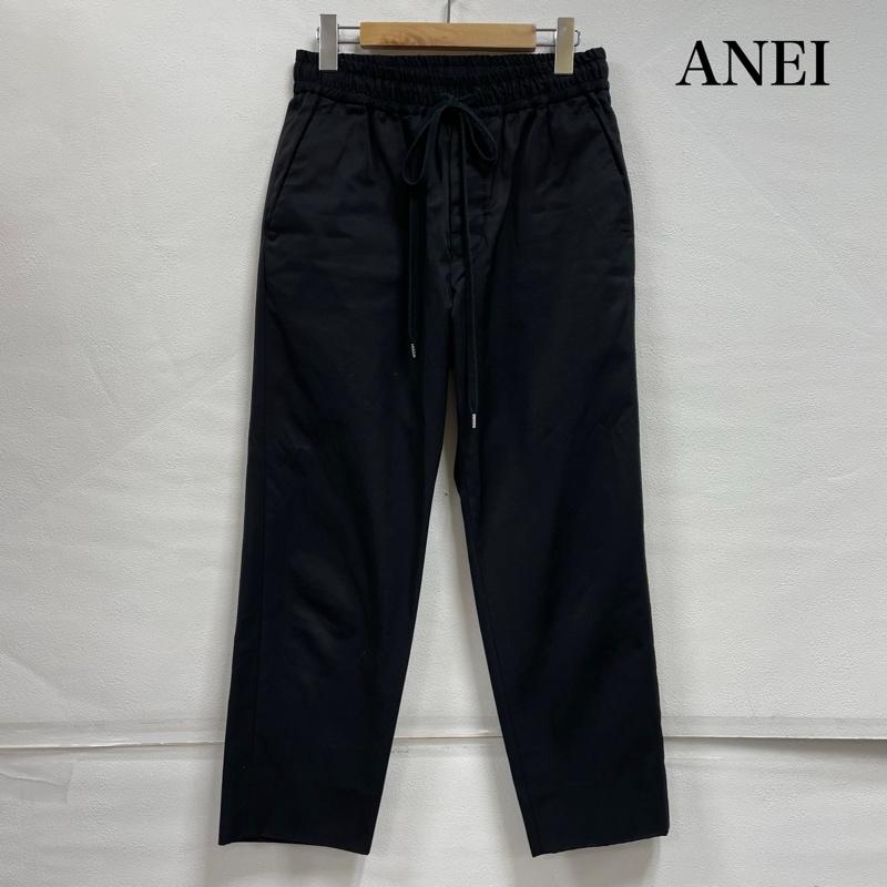 ＵＳＥＤ古着 USED/古着 パンツ スラックス ANEI アーネイ TARACK SLACKS SLIM AN0202_S0801 スリム テーパード スラックス イージー パンツ 2 黒 / ブラック / black メンズ USED 古着 中古 50149981