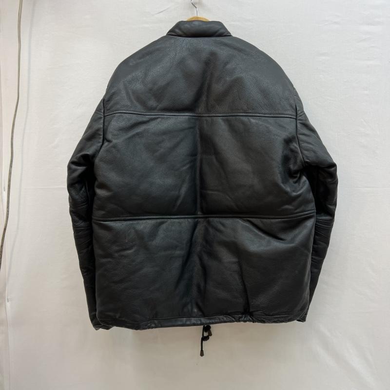ハーレーダビッドソン Harley-Davidson ジャケット、上着 ダウンジャケット オールレザー ダウンジャケット L 黒 / ブラック / black メンズ USED 古着 中古 50149996