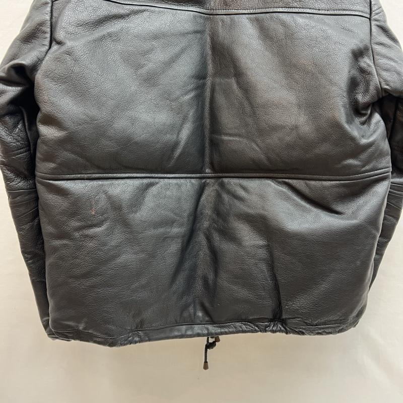 ハーレーダビッドソン Harley-Davidson ジャケット、上着 ダウンジャケット オールレザー ダウンジャケット L 黒 / ブラック / black メンズ USED 古着 中古 50149996