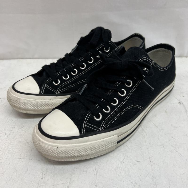 コンバースアディクト CONVERSE ADDICT スニーカー スニーカー CHUCK TAYLOR CANVAS OX 1AD989 チャックテイラー ビブラムソール 28.0cm 黒 / ブラック / black メンズ USED 古着 中古 50149998