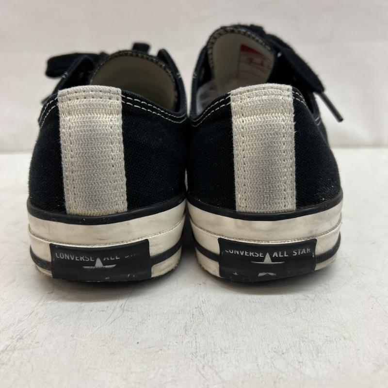 コンバースアディクト CONVERSE ADDICT スニーカー スニーカー CHUCK TAYLOR CANVAS OX 1AD989 チャックテイラー ビブラムソール 28.0cm 黒 / ブラック / black メンズ USED 古着 中古 50149998