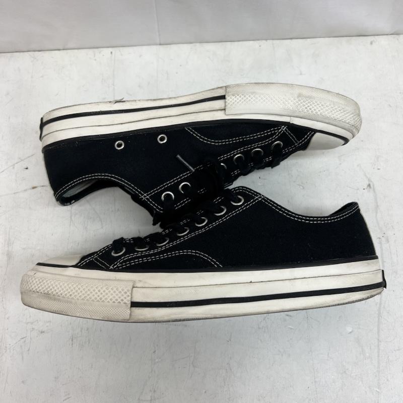 コンバースアディクト CONVERSE ADDICT スニーカー スニーカー CHUCK TAYLOR CANVAS OX 1AD989 チャックテイラー ビブラムソール 28.0cm 黒 / ブラック / black メンズ USED 古着 中古 50149998