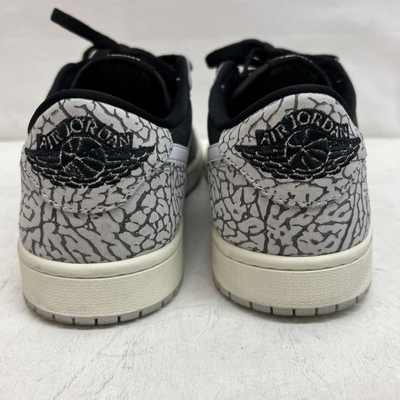 ナイキ NIKE スニーカー スニーカー AIR JORDAN 1 RETRO LOW OG エアジョーダン ロー ブラックセメント CZ0790-001 28.0cm メンズ USED 古着 中古 50150003