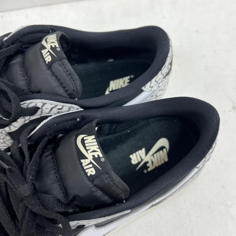 ナイキ NIKE スニーカー スニーカー AIR JORDAN 1 RETRO LOW OG エアジョーダン ロー ブラックセメント CZ0790-001 28.0cm メンズ USED 古着 中古 50150003