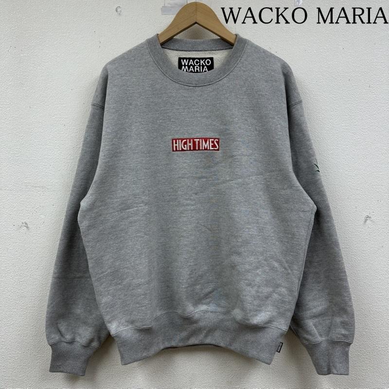 ワコマリア WACKO MARIA トレーナー 長袖 HIGH TIMES ヘビーウェイト ロゴ スウェット HIGHTIMES-WM-SS16 S 灰 / グレー / gray メンズ USED 古着 中古 50150014