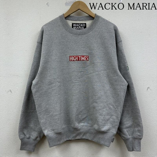 ワコマリア WACKO MARIA トレーナー 長袖 HIGH TIMES ヘビーウェイト ロゴ スウェット HIGHTIMES-WM-SS16 S 灰 / グレー / gray メンズ USED 古着 中古 50150014