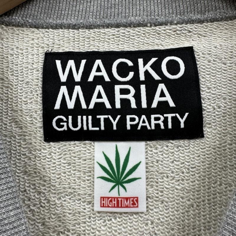 ワコマリア WACKO MARIA トレーナー 長袖 HIGH TIMES ヘビーウェイト ロゴ スウェット HIGHTIMES-WM-SS16 S 灰 / グレー / gray メンズ USED 古着 中古 50150014