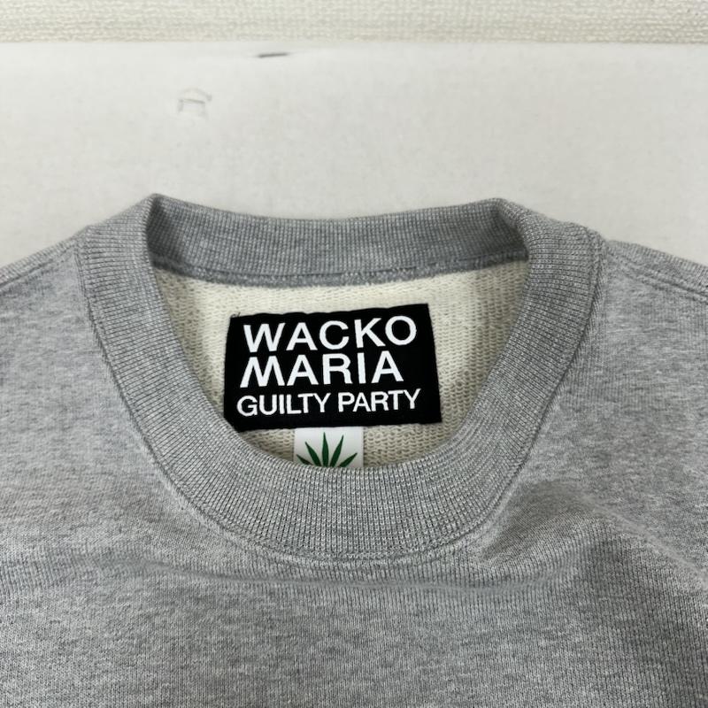 ワコマリア WACKO MARIA トレーナー 長袖 HIGH TIMES ヘビーウェイト ロゴ スウェット HIGHTIMES-WM-SS16 S 灰 / グレー / gray メンズ USED 古着 中古 50150014