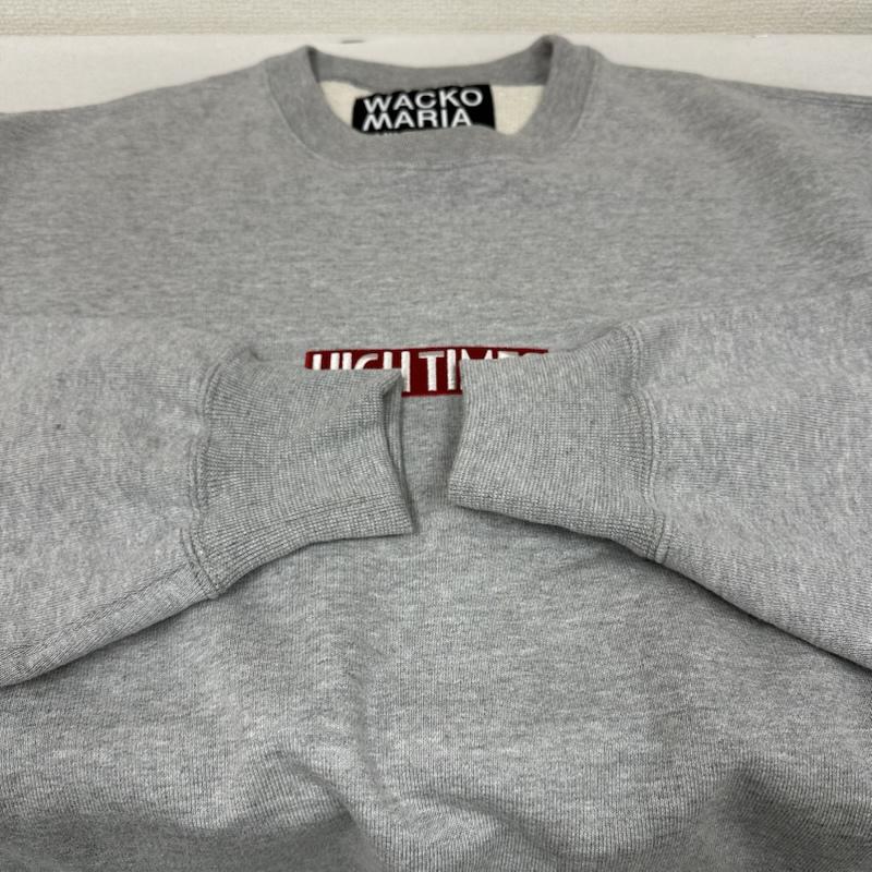 ワコマリア WACKO MARIA トレーナー 長袖 HIGH TIMES ヘビーウェイト ロゴ スウェット HIGHTIMES-WM-SS16 S 灰 / グレー / gray メンズ USED 古着 中古 50150014
