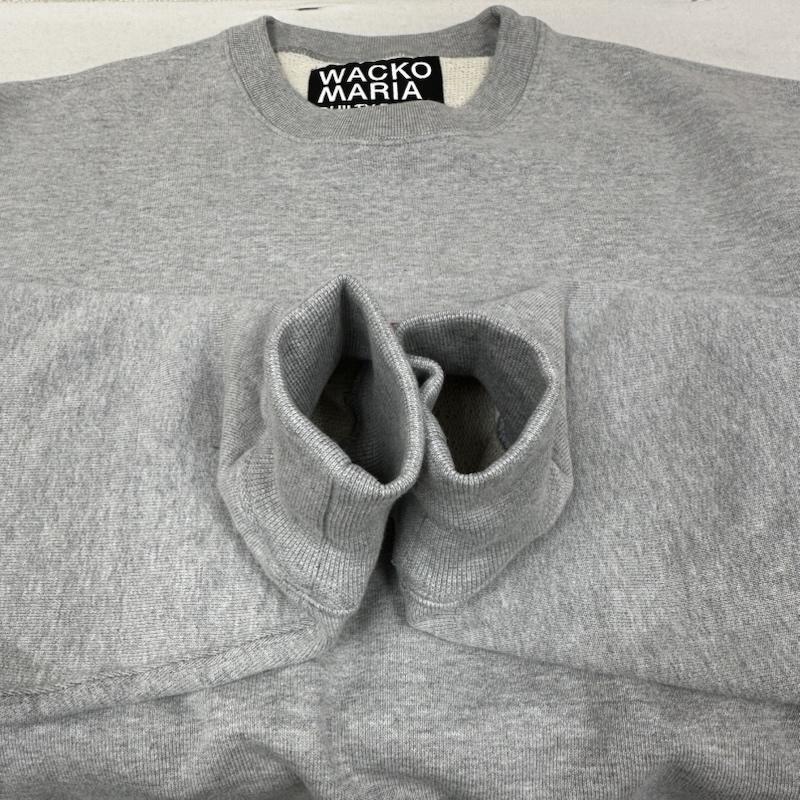 ワコマリア WACKO MARIA トレーナー 長袖 HIGH TIMES ヘビーウェイト ロゴ スウェット HIGHTIMES-WM-SS16 S 灰 / グレー / gray メンズ USED 古着 中古 50150014