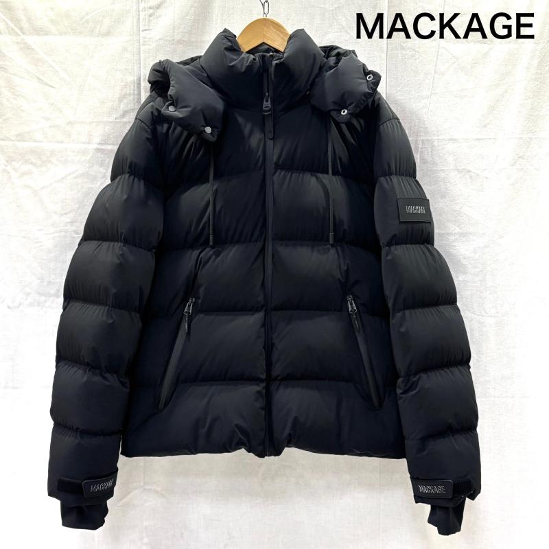 マッカージュ Mackage ジャケット、上着 ダウンジャケット ダウンジャケット ストレッチダウン MSAMUEL-SKI サミュエル 42 黒 / ブラック / black メンズ USED 古着 中古 50150018