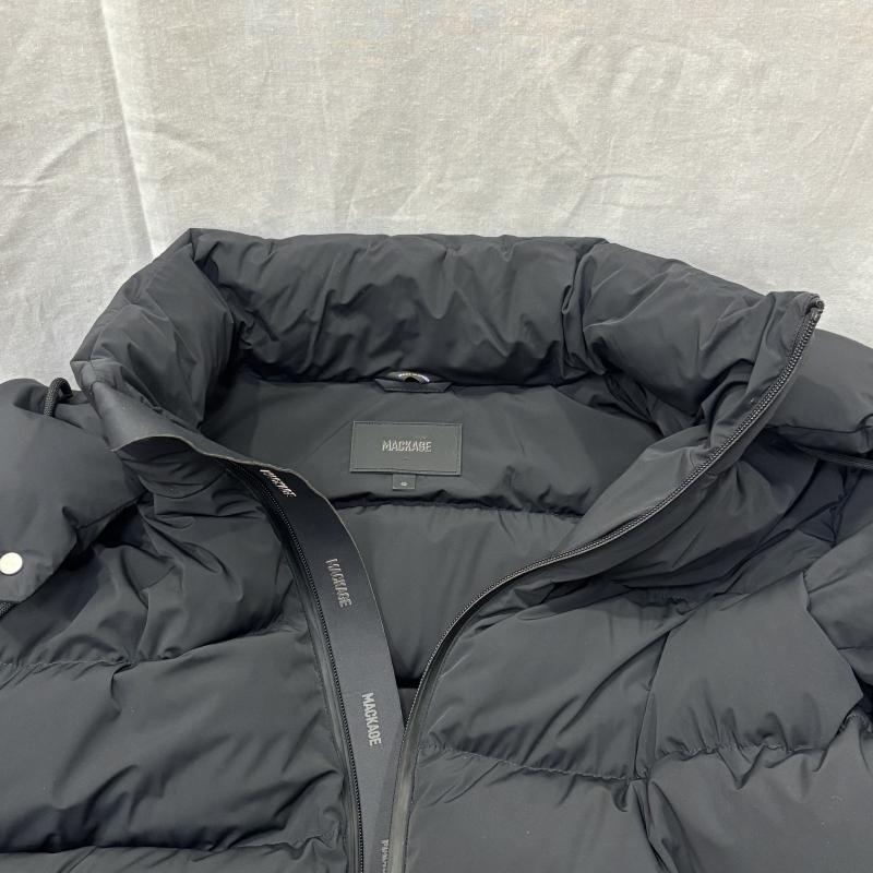 マッカージュ Mackage ジャケット、上着 ダウンジャケット ダウンジャケット ストレッチダウン MSAMUEL-SKI サミュエル 42 黒 / ブラック / black メンズ USED 古着 中古 50150018