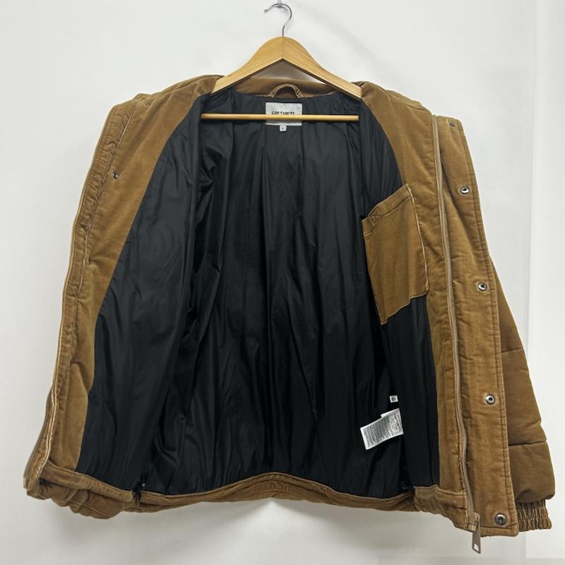カーハート Carhartt ジャケット、上着 ジャンパー、ブルゾン 中綿ジャケット ワンポイントロゴ S ワンポイント キャメル / キャメル / メンズ USED 古着 中古 50150022