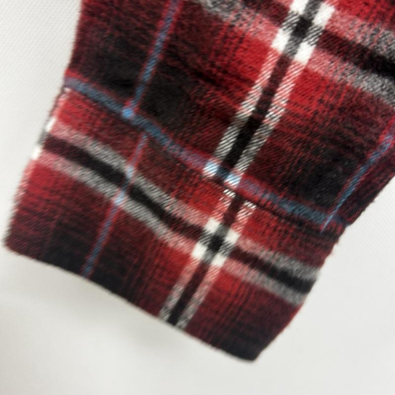 アベイシングエイプ A BATHING APE シャツ、ブラウス 長袖 長袖シャツ チェックシャツ S チェック 赤 / レッド / red メンズ USED 古着 中古 50150026