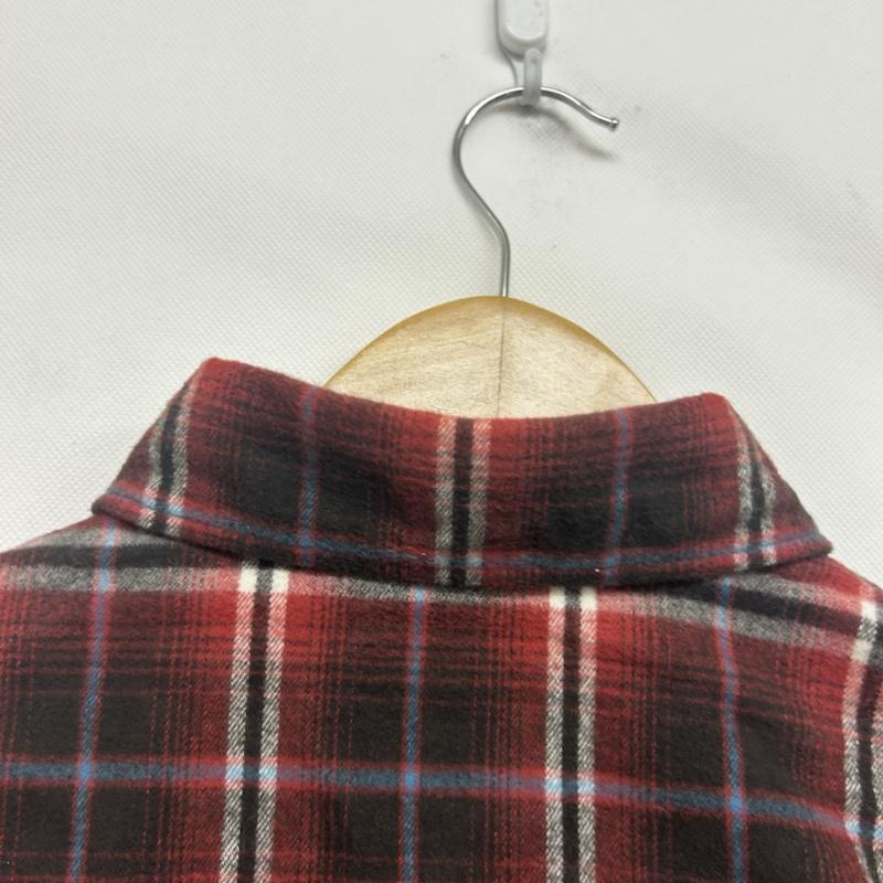 アベイシングエイプ A BATHING APE シャツ、ブラウス 長袖 長袖シャツ チェックシャツ S チェック 赤 / レッド / red メンズ USED 古着 中古 50150026