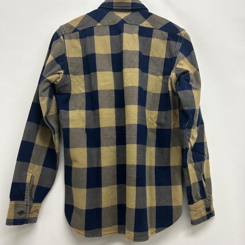 ジェラード JELADO シャツ、ブラウス 長袖 長袖シャツ チェック - チェック 青 / ブルー / blue X ベージュ / ベージュ / beige メンズ USED 古着 中古 50150027
