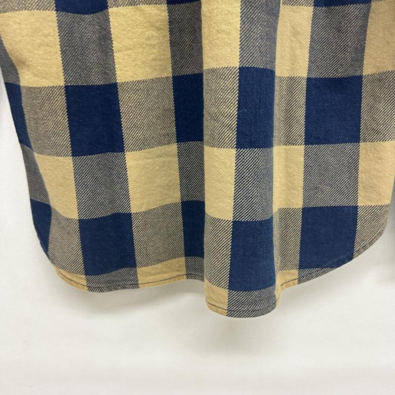 ジェラード JELADO シャツ、ブラウス 長袖 長袖シャツ チェック - チェック 青 / ブルー / blue X ベージュ / ベージュ / beige メンズ USED 古着 中古 50150027