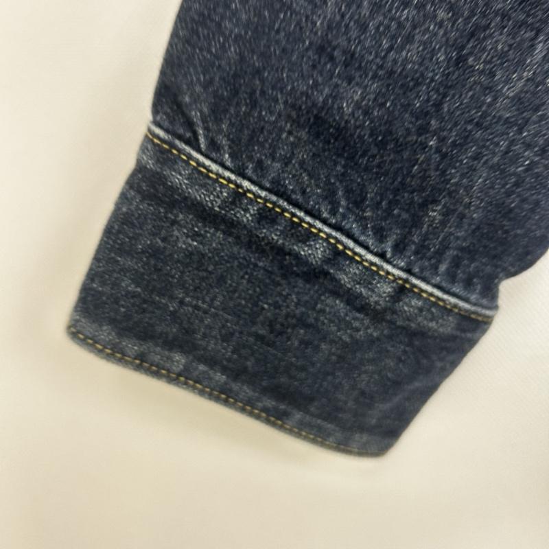 ネイバーフッド NEIGHBORHOOD ジャケット、上着 ジャケット、ブレザー デニムジャケット ワンポイントロゴ WASHED STOCKMAN S ワンポイント 紺 / ネイビー / navy メンズ USED 古着 中古 50150032
