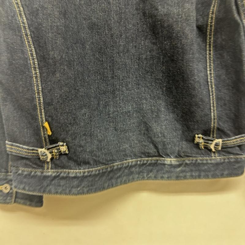ネイバーフッド NEIGHBORHOOD ジャケット、上着 ジャケット、ブレザー デニムジャケット ワンポイントロゴ WASHED STOCKMAN S ワンポイント 紺 / ネイビー / navy メンズ USED 古着 中古 50150032