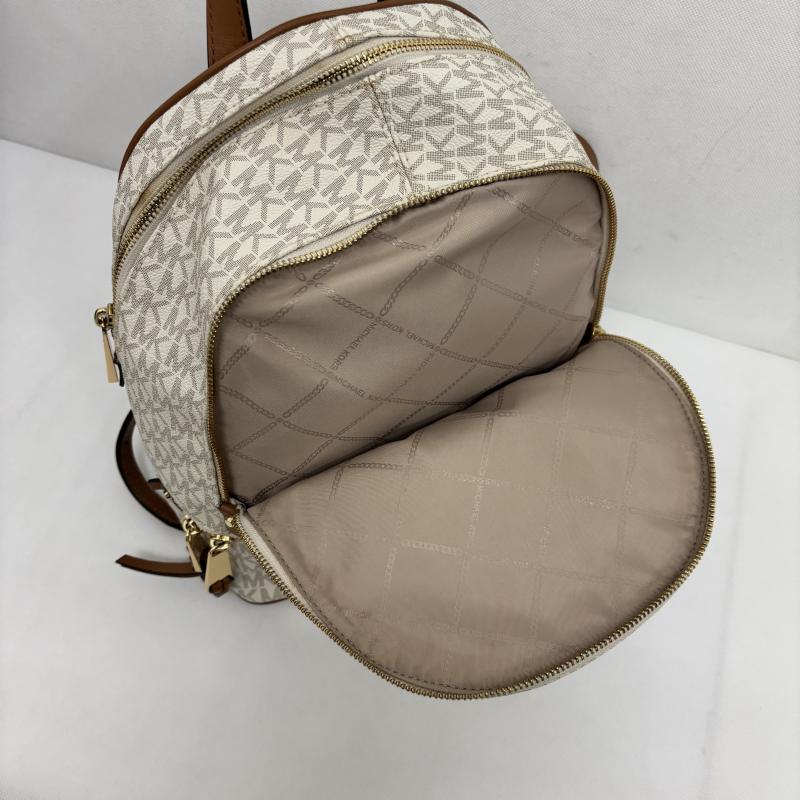 マイケルコース MICHAEL KORS リュックサック、デイパック リュックサック、デイバッグ リュック PVC 30S7GEZB1B VANILLA ホワイト - レディース USED 古着 中古 50150039