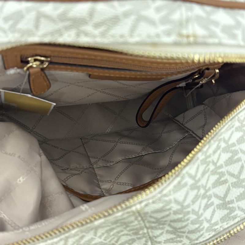 マイケルコース MICHAEL KORS リュックサック、デイパック リュックサック、デイバッグ リュック PVC 30S7GEZB1B VANILLA ホワイト - レディース USED 古着 中古 50150039