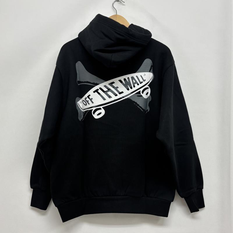 ダブルタップス WTAPS パーカー 長袖 VANS X WTAPS PULLOVER HOODIE クロスボーン パーカー バンズ 1 黒 / ブラック / black メンズ USED 古着 中古 50150047