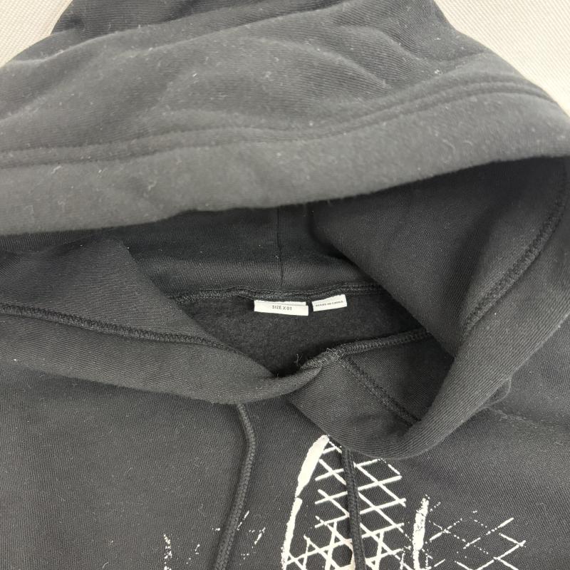 ダブルタップス WTAPS パーカー 長袖 VANS X WTAPS PULLOVER HOODIE クロスボーン パーカー バンズ 1 黒 / ブラック / black メンズ USED 古着 中古 50150047