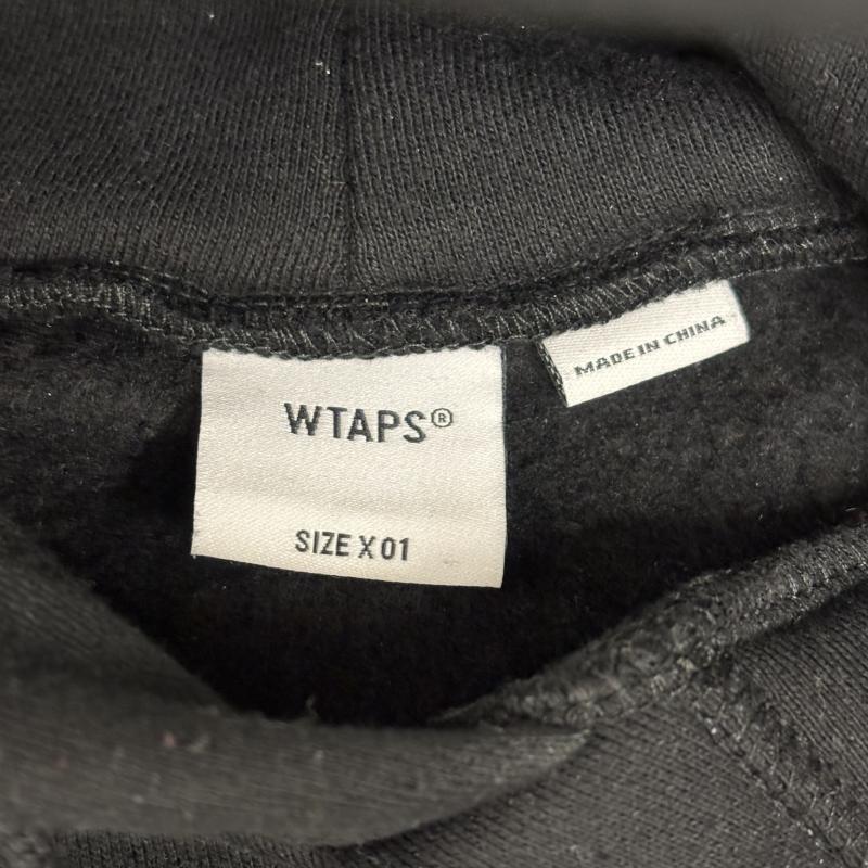 ダブルタップス WTAPS パーカー 長袖 VANS X WTAPS PULLOVER HOODIE クロスボーン パーカー バンズ 1 黒 / ブラック / black メンズ USED 古着 中古 50150047