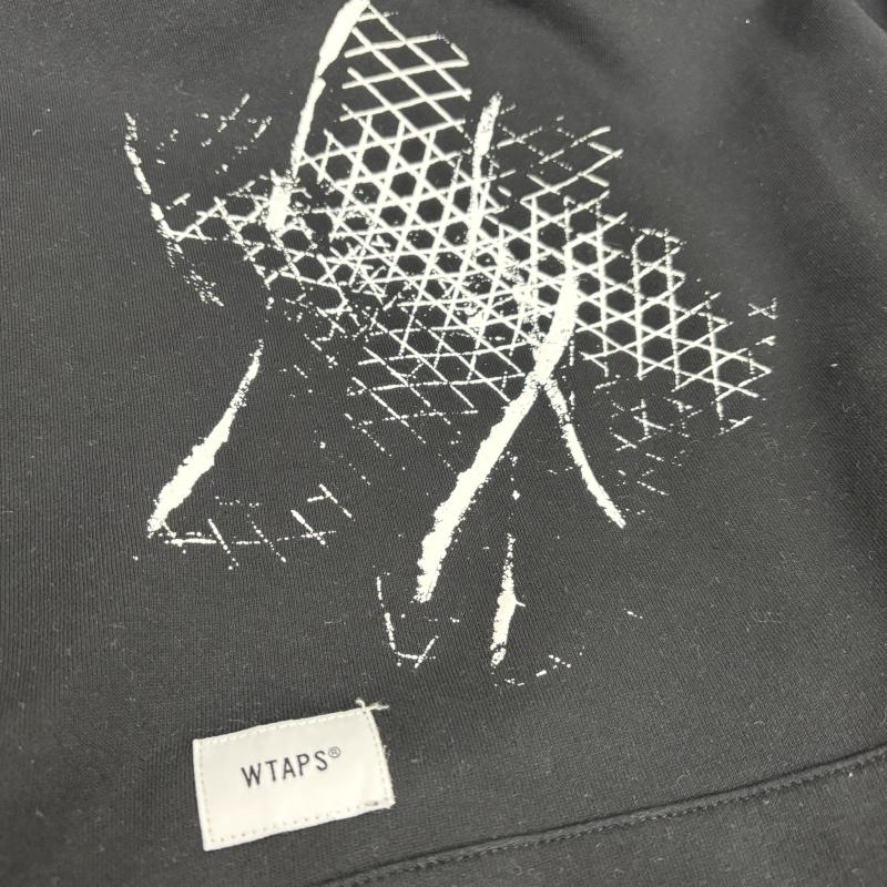 ダブルタップス WTAPS パーカー 長袖 VANS X WTAPS PULLOVER HOODIE クロスボーン パーカー バンズ 1 黒 / ブラック / black メンズ USED 古着 中古 50150047