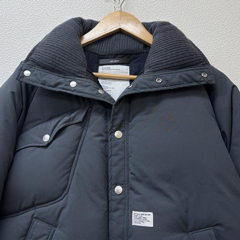 ダブルタップス WTAPS ジャケット、上着 ジャンパー、ブルゾン 102GWDT-JKM01 ROKUDENASHI期 ナイロン ダウン ジャケット スタンドカラー - メンズ USED 古着 中古 50150051