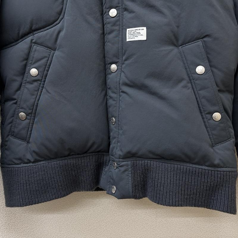 ダブルタップス WTAPS ジャケット、上着 ジャンパー、ブルゾン 102GWDT-JKM01 ROKUDENASHI期 ナイロン ダウン ジャケット スタンドカラー - メンズ USED 古着 中古 50150051