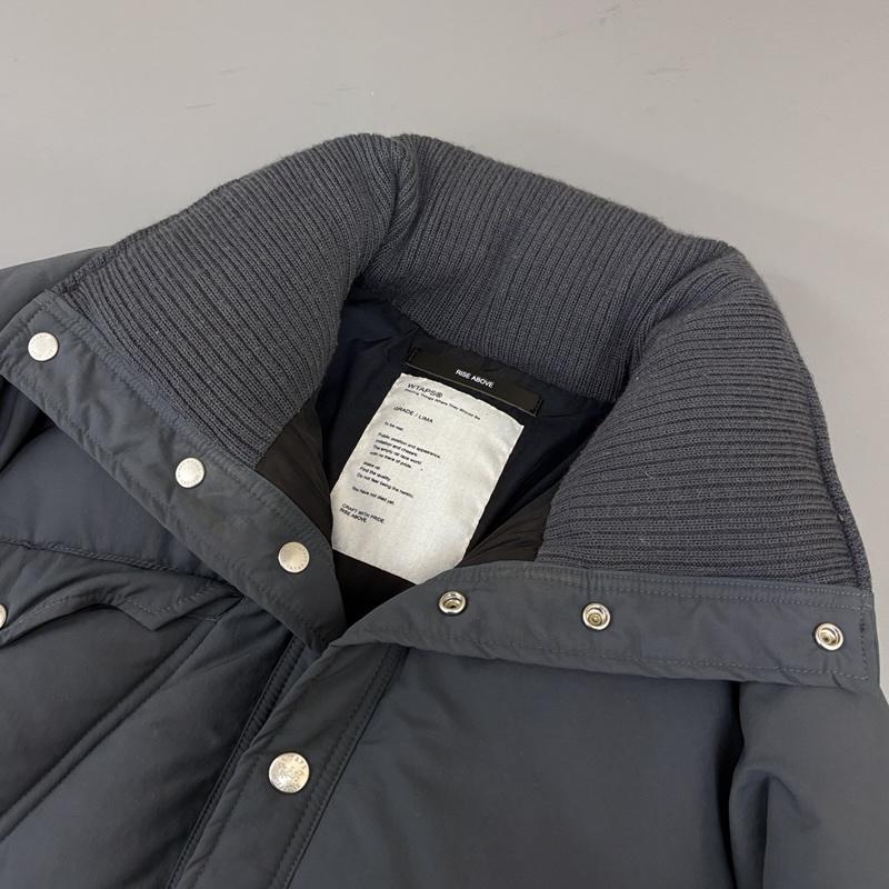 ダブルタップス WTAPS ジャケット、上着 ジャンパー、ブルゾン 102GWDT-JKM01 ROKUDENASHI期 ナイロン ダウン ジャケット スタンドカラー - メンズ USED 古着 中古 50150051