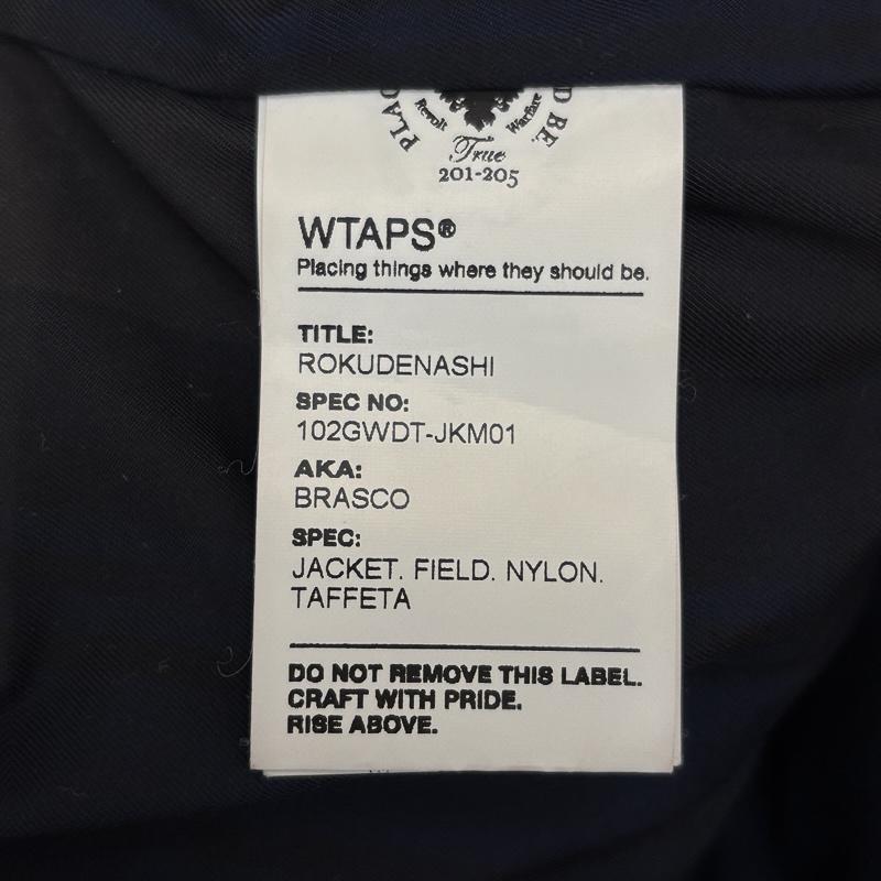 ダブルタップス WTAPS ジャケット、上着 ジャンパー、ブルゾン 102GWDT-JKM01 ROKUDENASHI期 ナイロン ダウン ジャケット スタンドカラー - メンズ USED 古着 中古 50150051