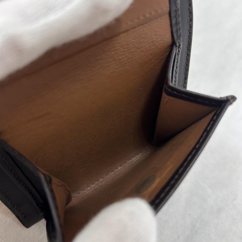 ホワイトハウスコックス WHITE HOUSE COX 財布 二つ折り 1958NOTECASE 二つ折り財布 コンパクトウォレット レザー ブラウン イングランド製 - 無地 茶 / ブラウン / brown メンズ USED 古着 中古 50150063