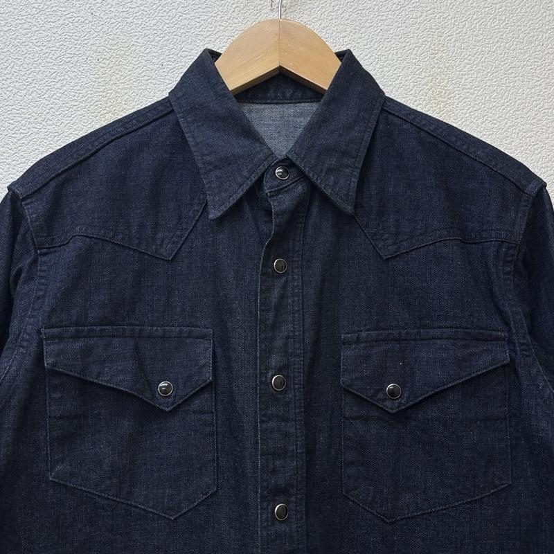 古着 USED シャツ、ブラウス 長袖 BONNY WOVEN ボニーウーヴン デニム ウエスタン シャツ 日本製 BW-013-02 FREE インディゴ / インディゴ / Indigo レディース USED 古着 中古 50150070