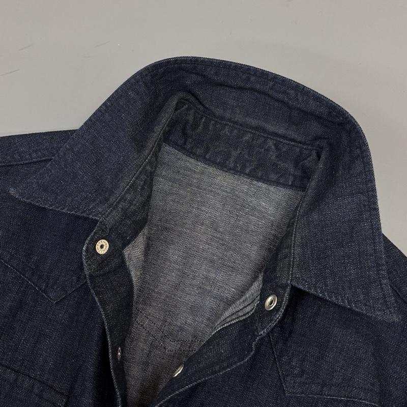 古着 USED シャツ、ブラウス 長袖 BONNY WOVEN ボニーウーヴン デニム ウエスタン シャツ 日本製 BW-013-02 FREE インディゴ / インディゴ / Indigo レディース USED 古着 中古 50150070