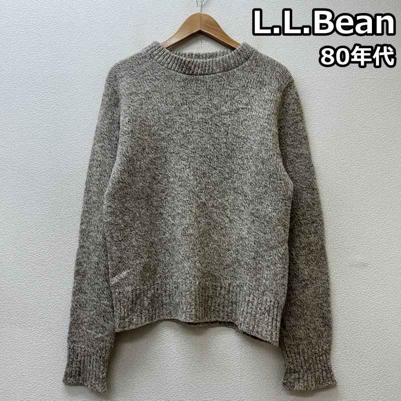 エルエルビーン L.L.Bean ニット、セーター 長袖 80年代 ビンテージ 長袖 クルーネック ニット セーター 80s VINTAGE M メンズ USED 古着 中古 50150078