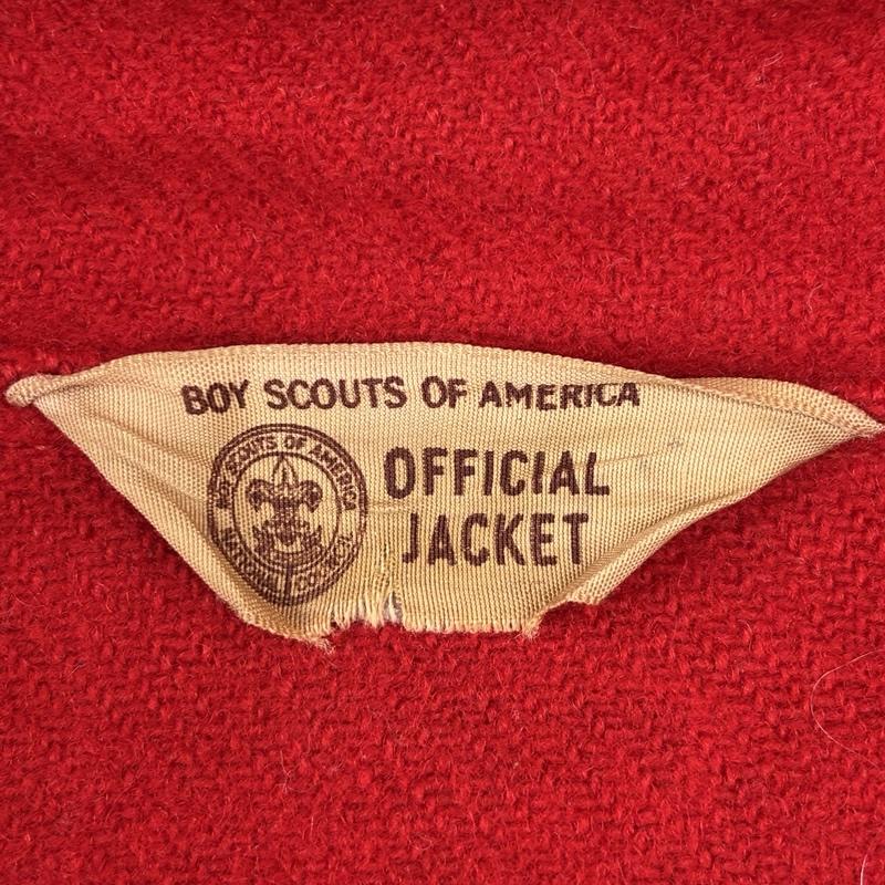 古着 USED ジャケット、上着 ジャンパー、ブルゾン BOY SCOUTS OF AMERICA 60年代 ビンテージ ウール シャツ ジャケット 60s VINTAGE - 赤 / レッド / red メンズ USED 古着 中古 50150082