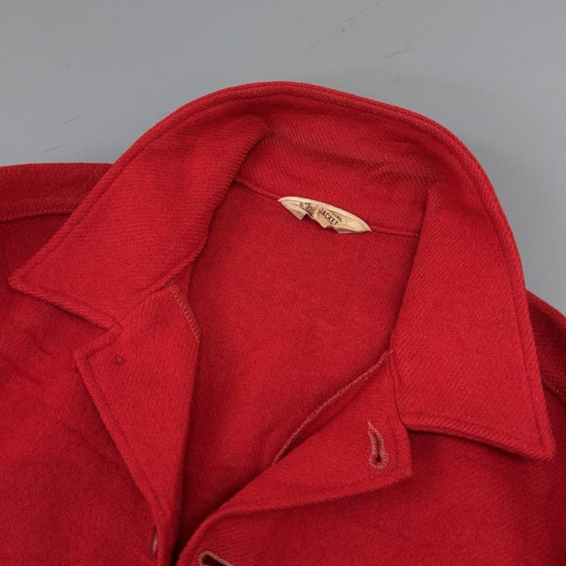 古着 USED ジャケット、上着 ジャンパー、ブルゾン BOY SCOUTS OF AMERICA 60年代 ビンテージ ウール シャツ ジャケット 60s VINTAGE - 赤 / レッド / red メンズ USED 古着 中古 50150082