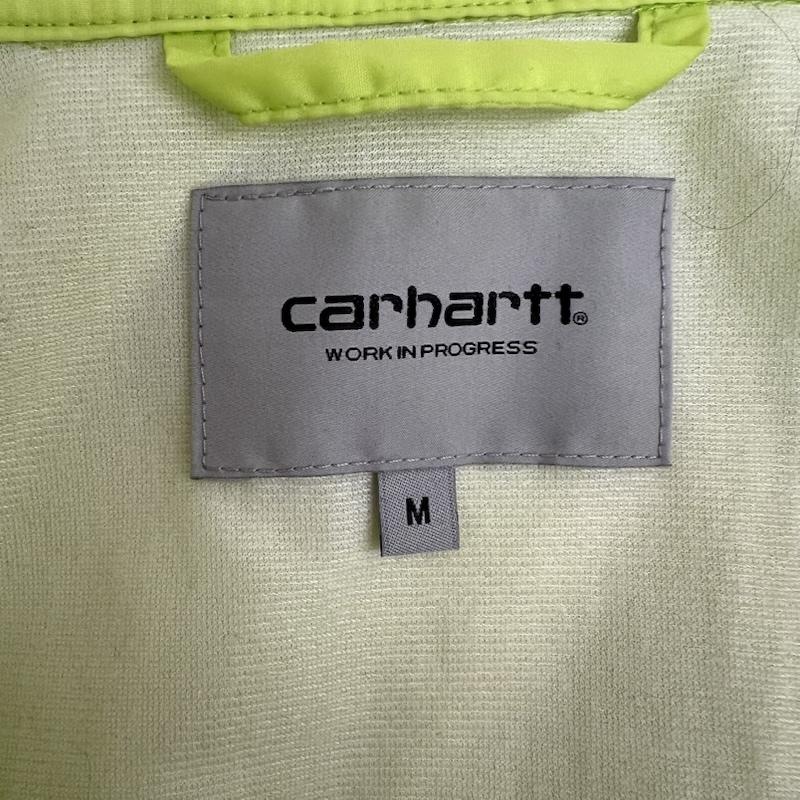 カーハート ダブリューアイピー Carhartt WIP ジャケット、上着 ジャンパー、ブルゾン ロゴ プリント コーチジャケット M 黄 / イエロー / yellow メンズ USED 古着 中古 50150103