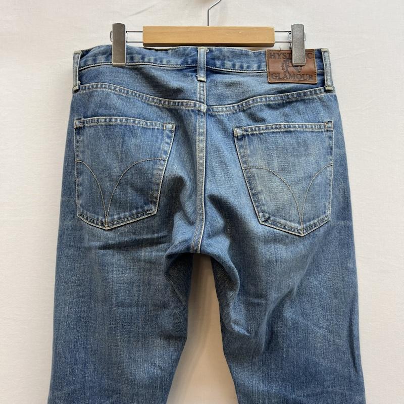 ヒステリックグラマー HYSTERIC GLAMOUR パンツ デニム、ジーンズ SP加工 スリムストレート スタッズ デニムパンツ 02213AP13 30インチ メンズ USED 古着 中古 50150105