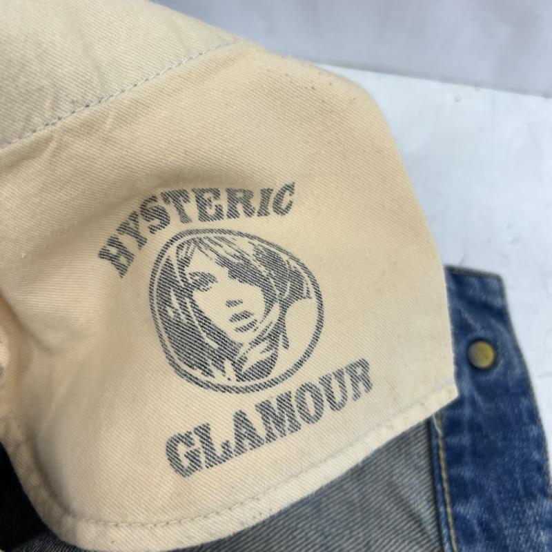 ヒステリックグラマー HYSTERIC GLAMOUR パンツ デニム、ジーンズ SP加工 スリムストレート スタッズ デニムパンツ 02213AP13 30インチ メンズ USED 古着 中古 50150105