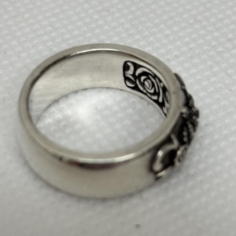 ジャスティンディヴィス JUSTIN DAVIS アクセサリー 指輪 ROSE HEARTED リング クラウンデザインリング SRJ465 ＃18 メンズ USED 古着 中古 50150149