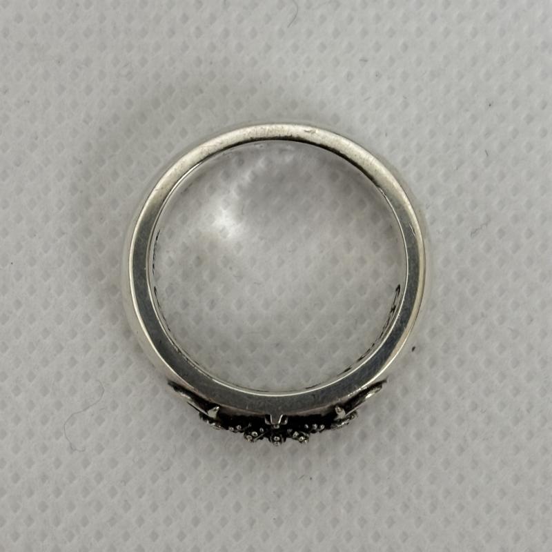 ジャスティンディヴィス JUSTIN DAVIS アクセサリー 指輪 ROSE HEARTED リング クラウンデザインリング SRJ465 ＃18 メンズ USED 古着 中古 50150149