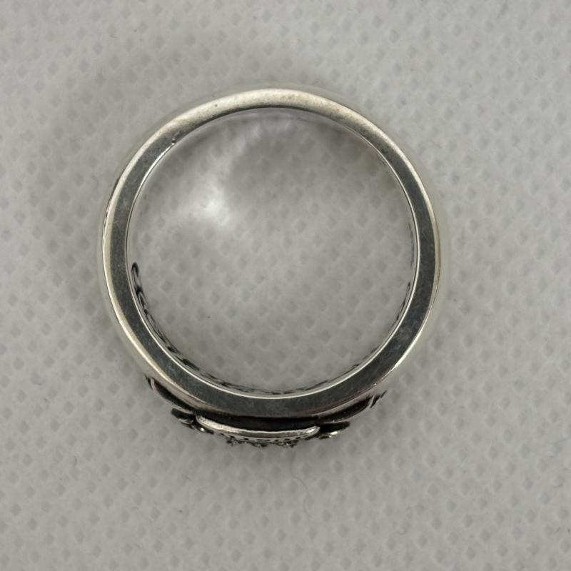 ジャスティンディヴィス JUSTIN DAVIS アクセサリー 指輪 ROSE HEARTED リング クラウンデザインリング SRJ465 ＃18 メンズ USED 古着 中古 50150149