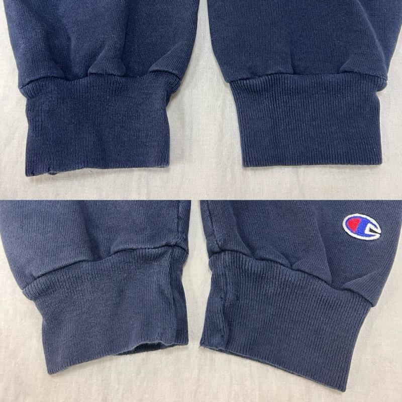 チャンピオン Champion トレーナー 長袖 90s スウェット ビックロゴ 刺繍 メキシコ製 ネイビー XX LARGE XXL ワンポイント X 刺繍 紺 / ネイビー / navy メンズ USED 古着 中古 50150151
