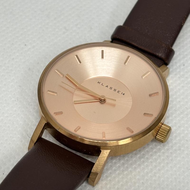 クラスフォーティーン KLASSE14 腕時計 アナログ（クォーツ式） 腕時計 Volare Rose Gold Leather - レディース USED 古着 中古 50150156